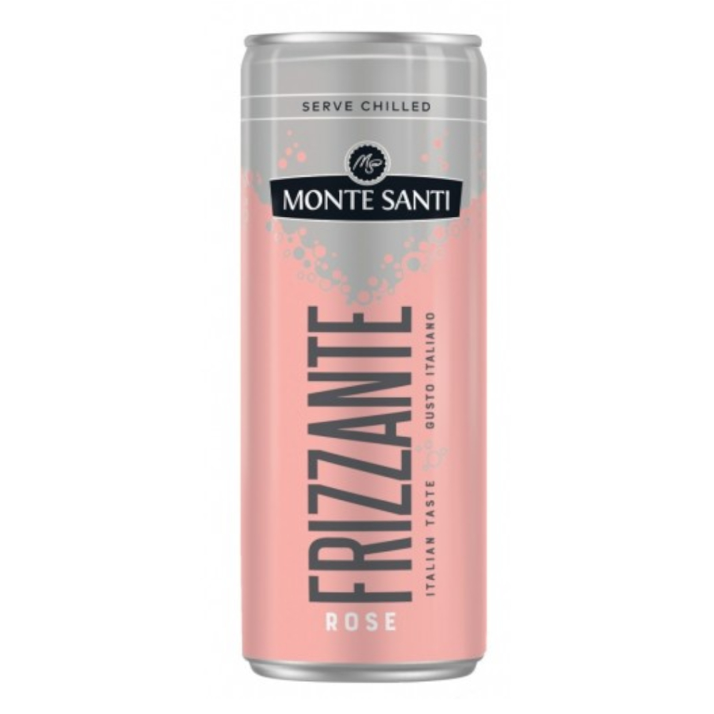 Wina Monte Santi Frizzante Rose 10% różowe półwytrawne 330 ml