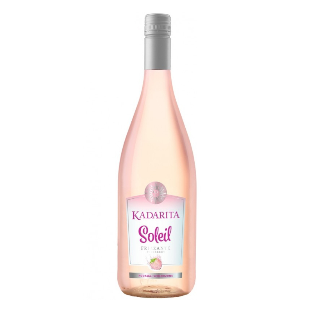 Wino Kadarita Soleil Frizzante Pineberry 10% białe słodkie 1000 ml