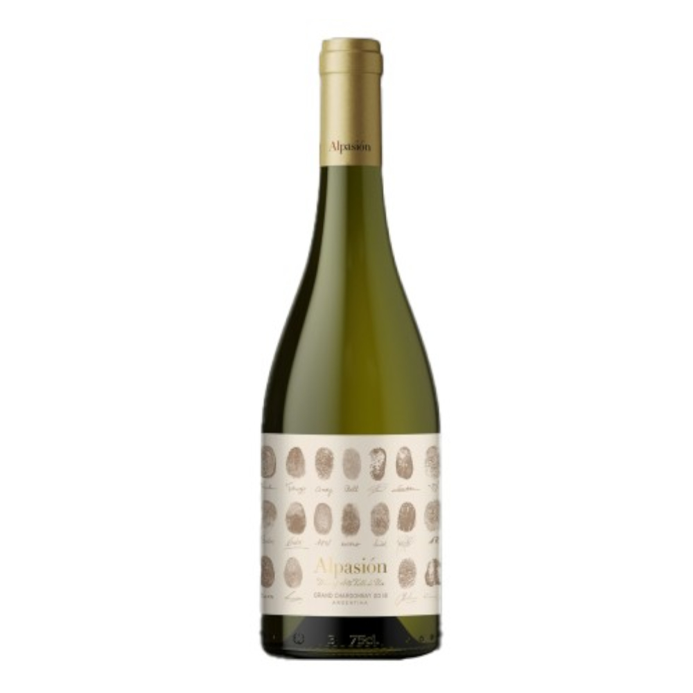 Wino Alpasion Grand chardonnay 2021 14,9% białe wytrawne 750 ml