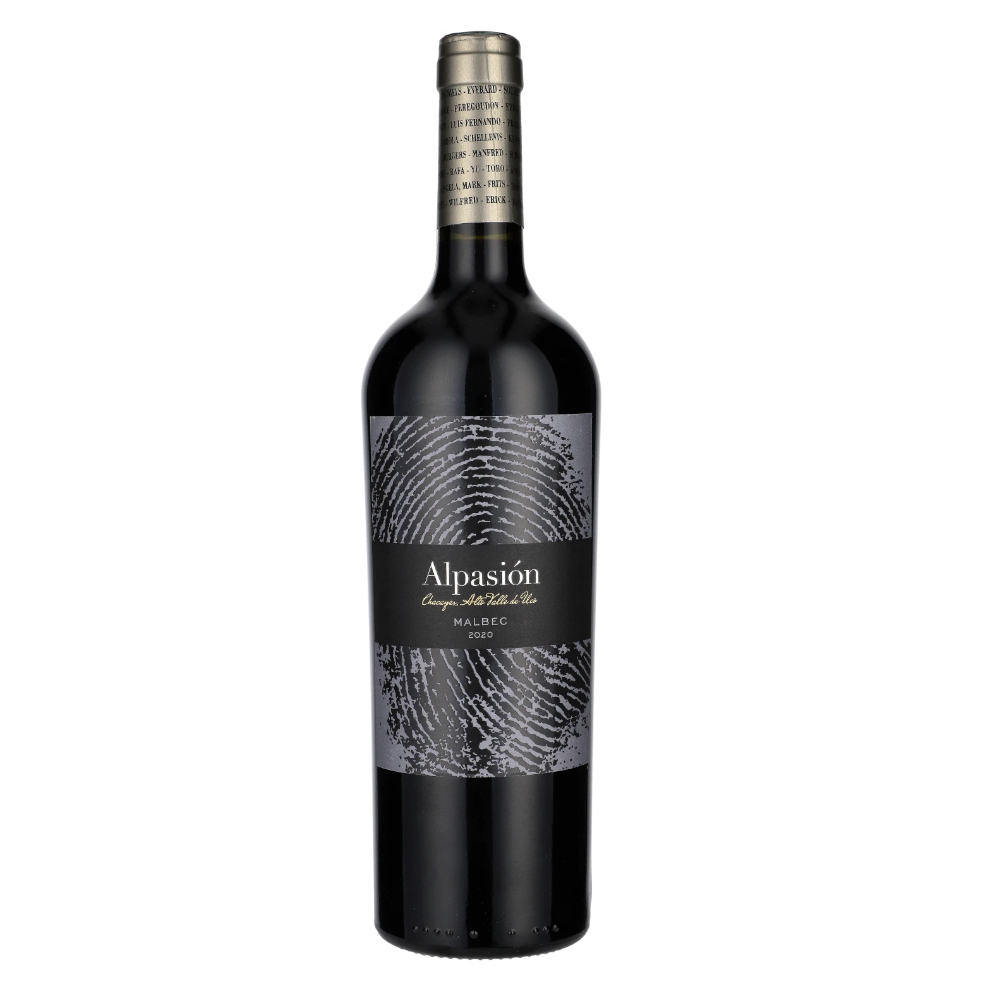 Wino Alpasion Malbec 2020 14,8% czerwone wytrawne 750 ml
