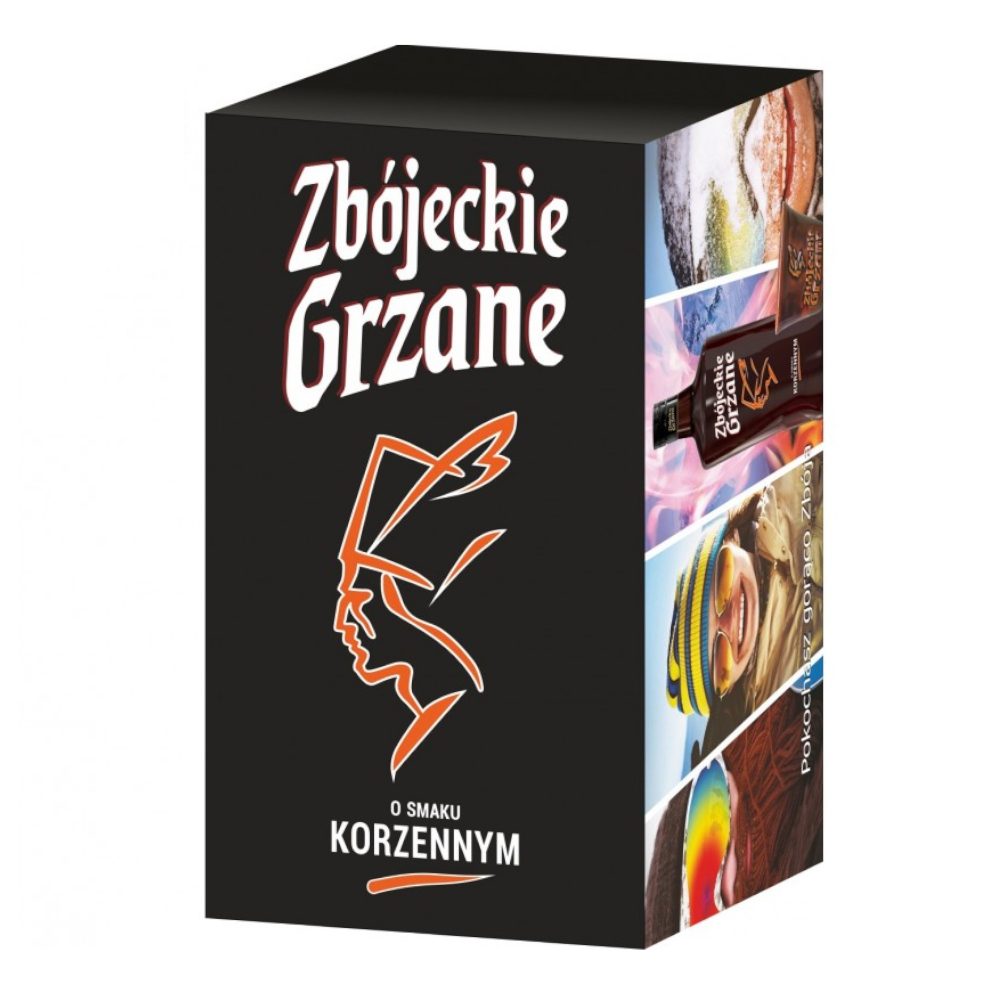 Wino Zbójeckie Grzane Korzenne 10% czerwone słodkie 5000 ml Box