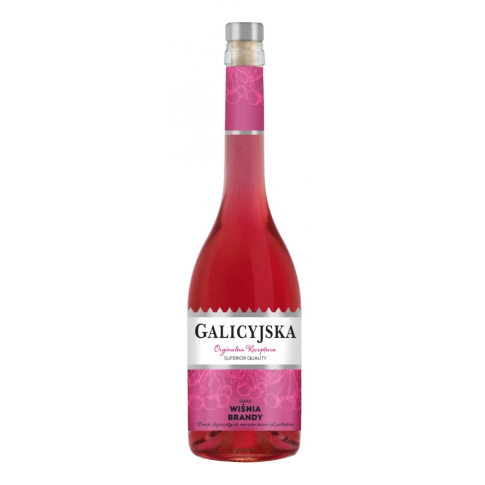 Likier Galicyjska wiśnia berndy 14% 500 ml