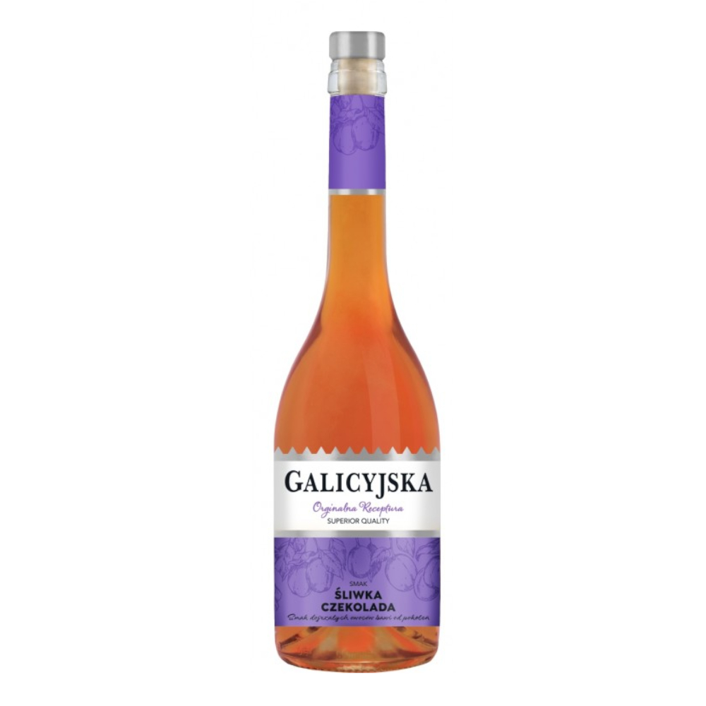 Likier Galicyjska śliwka czekolada 14% 500 ml
