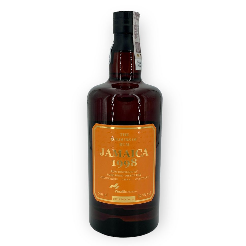 Rum Long Pond 1998 23 years Jamaica edition No. 12 52,7% 700 ml
