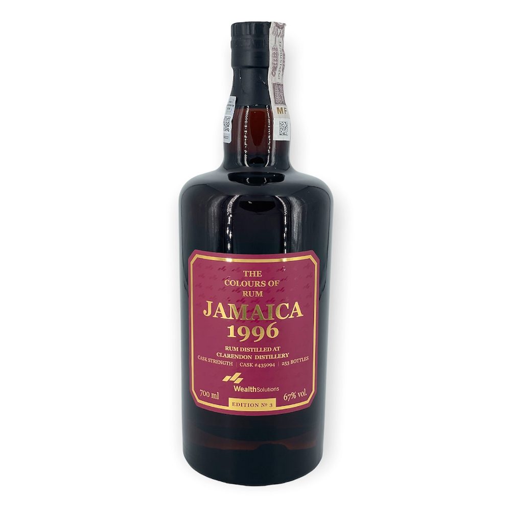 Rum Clarendon 1996 25 years Jamaica edition No. 3 67% 700 ml