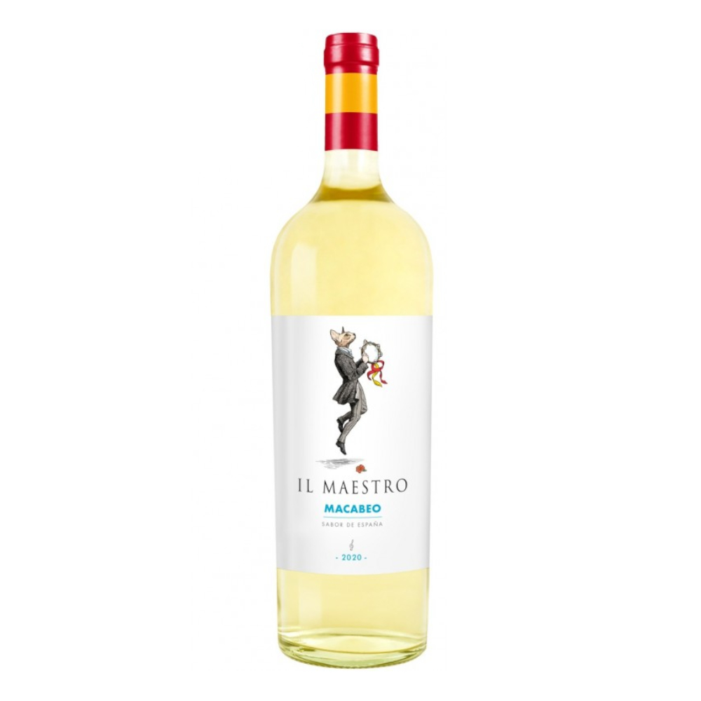 Wino Il Maestro 12,5% białe półwytrawne 1000 ml