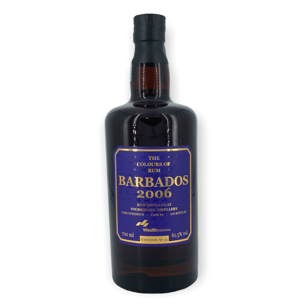 Rum Foursquare 2006 15 years Barbados edition No. 15 61,5% 700 ml