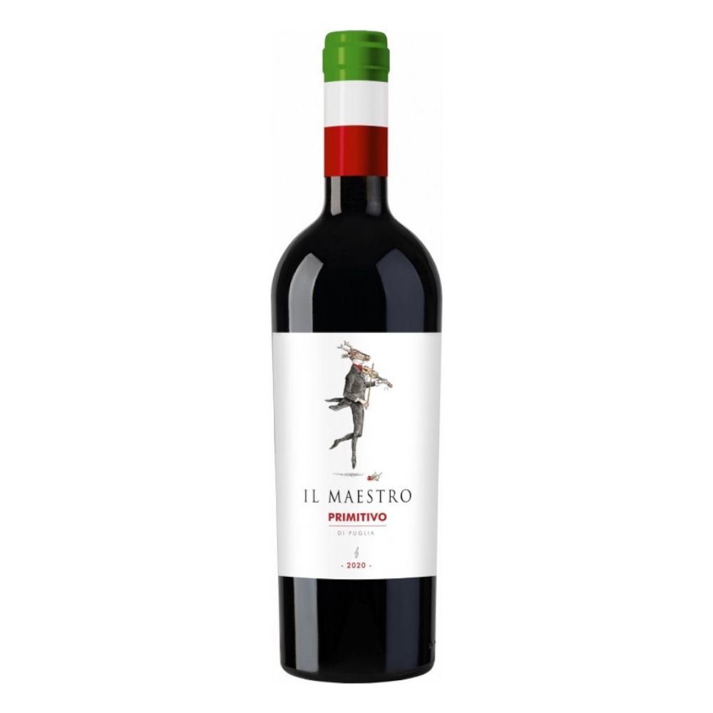 Wino Il Maestro Primitivo IGP 14% czerwone wytrawne 750 ml