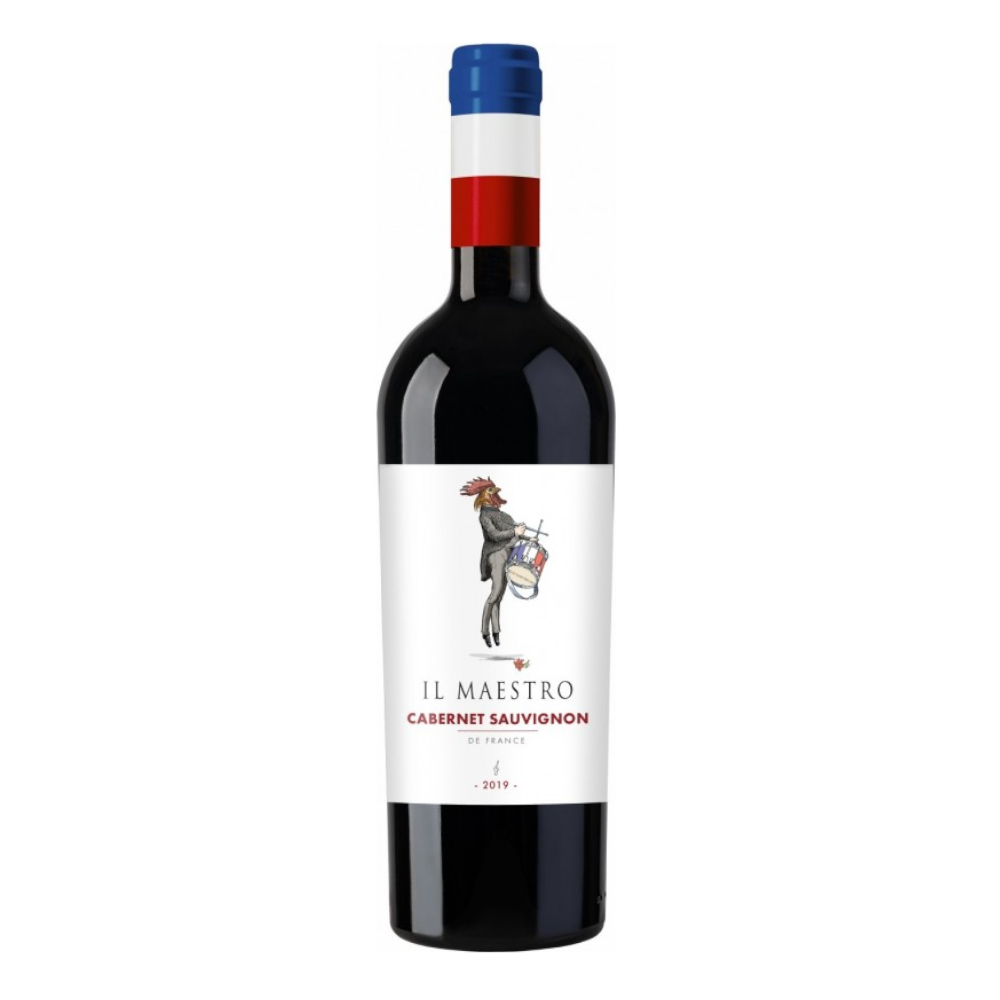 Wino Il Maestro 12,5% czerwone półwytrawne 750 ml