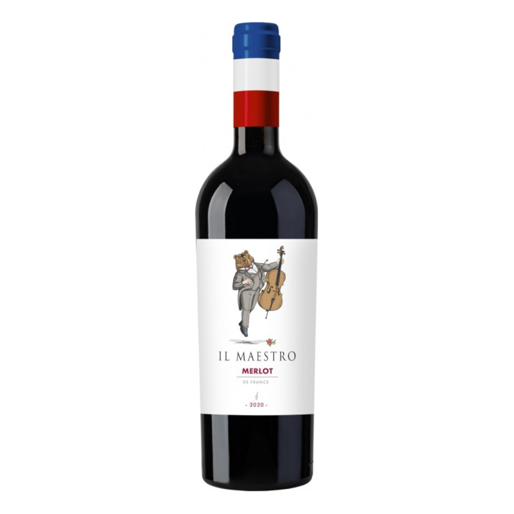 Wino Il Maestro 12% czerwone półwytrawne 750 ml
