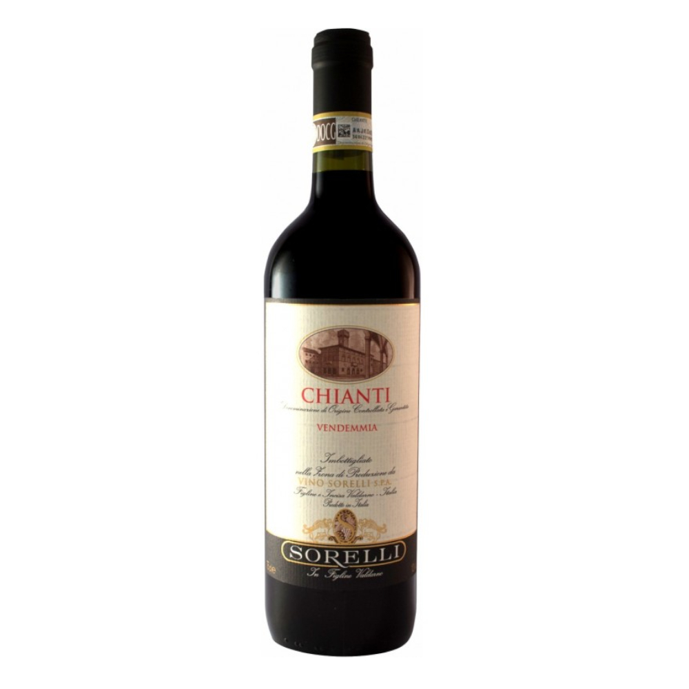 Wino Sorelli Chianti DOCG 12,5% czerwone wytrawne 750 ml