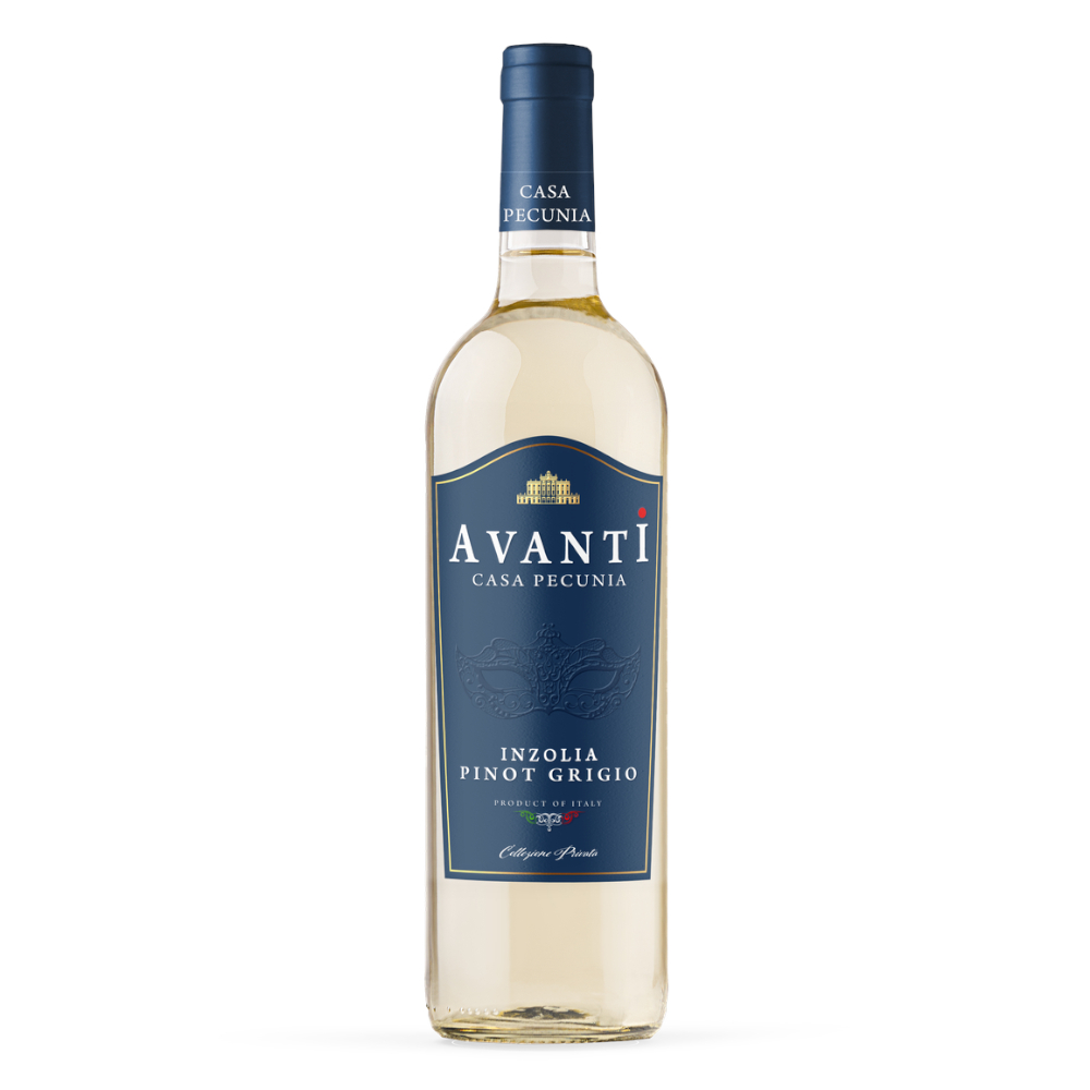 Wino Avanti Casa Pecunia Inzolia Pinot Grigio Terre Siciliane IGT 12% białe półwytrawne 750 ml