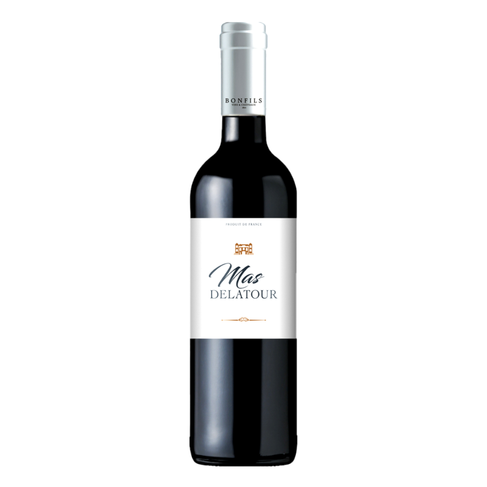 Wino Mas Delatour 12,5% czerwone wytrawne 750 ml