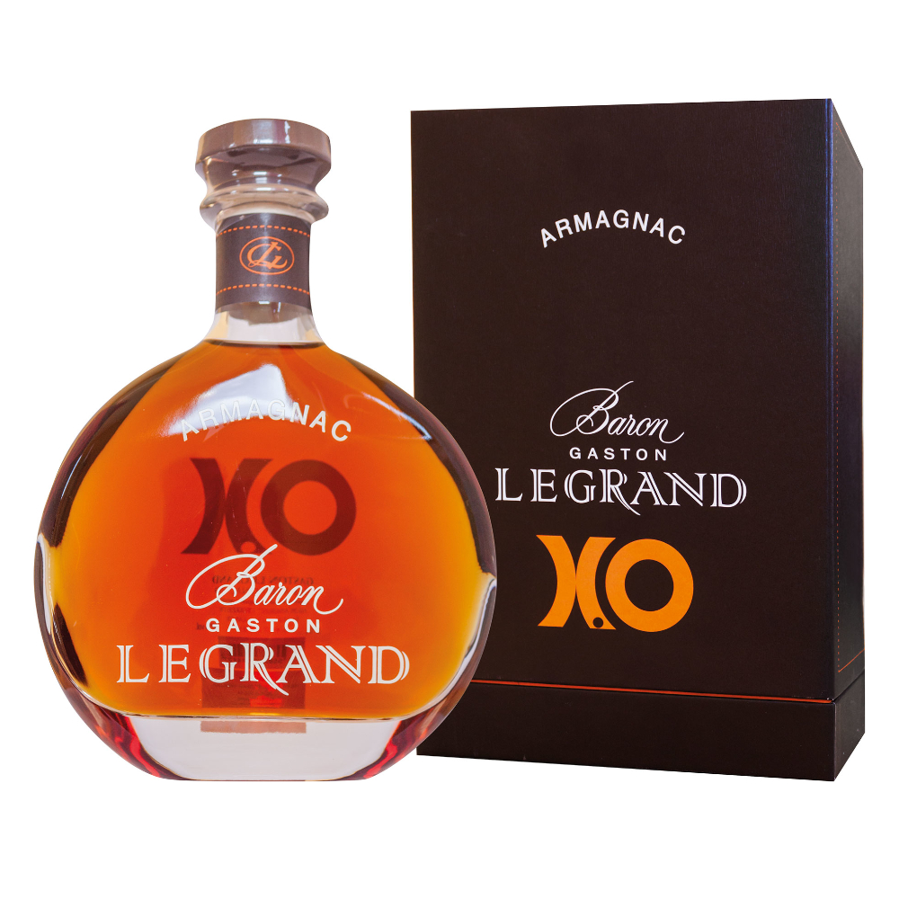 Armaniak Baron Gaston Legrand X.O. Caraffe 40% 700 ml kartonik