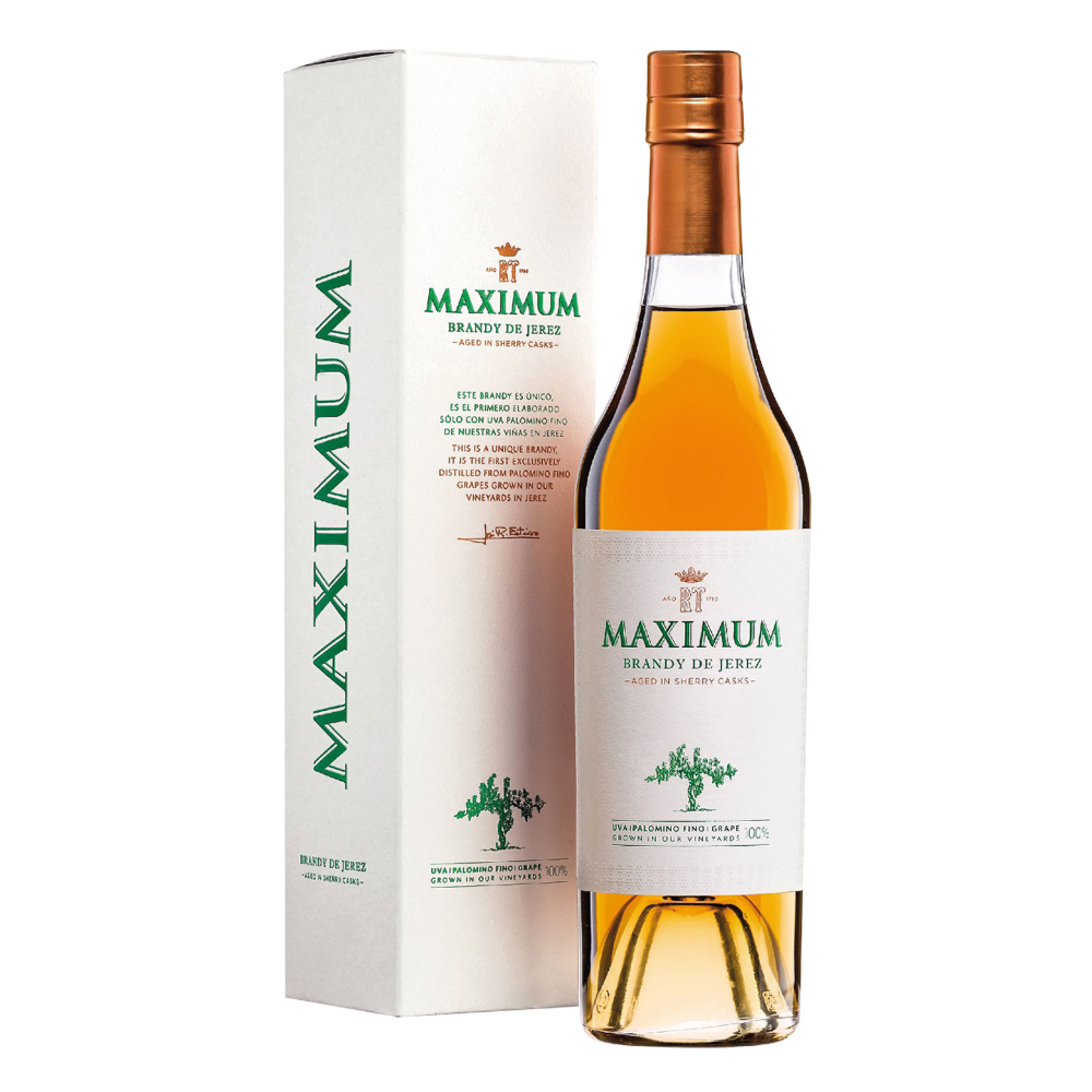 Brandy Maximum de Jerez Sherry Cask 40% 500 ml kartonik