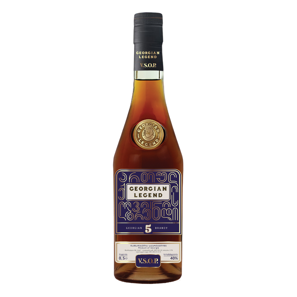 Brandy Georgian Legend VOSP 5 Years 40% 500 ml