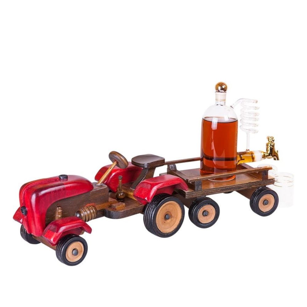 Brandy Red Tractor Czerwony traktor z przyczepą 40% 200 ml