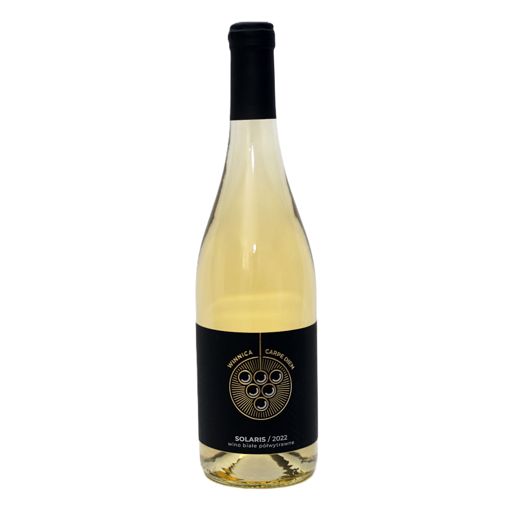 Wino Carpe Diem Solaris 14% białe półwytrawne 750 ml