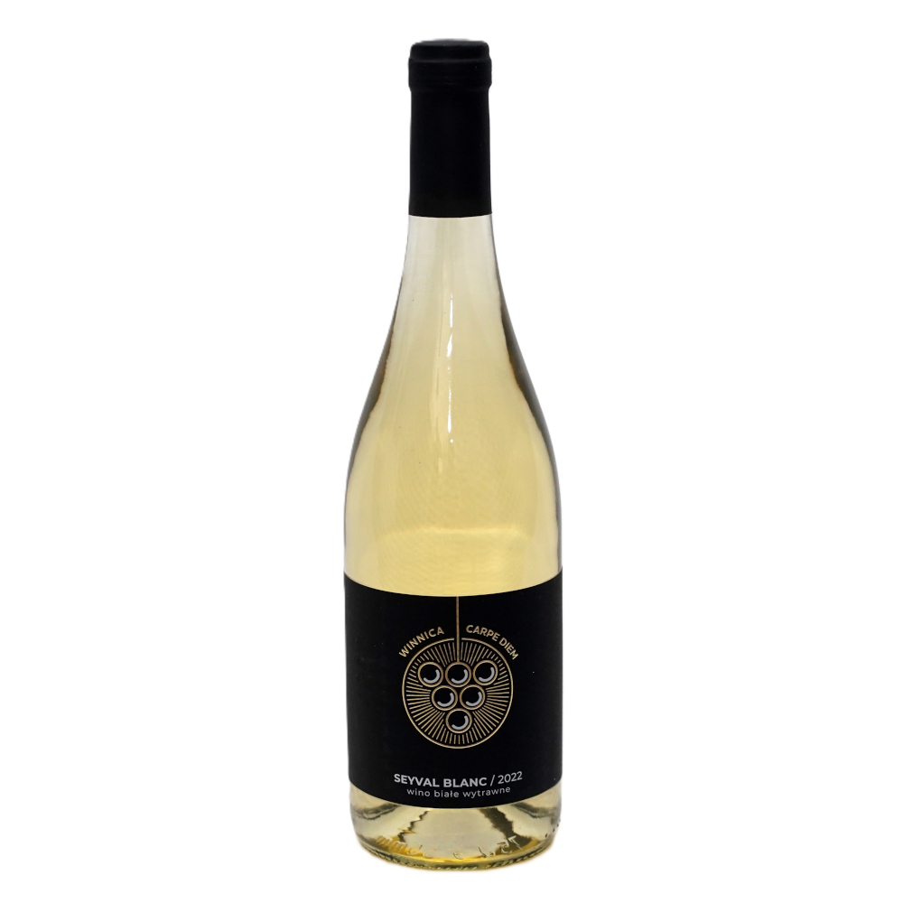 Wino Carpe Diem Seyval Blanc 13% białe wytrawne 750 ml