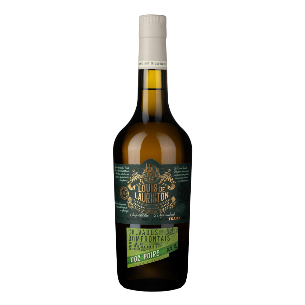 Calvados Comte Louis De Lauriston 5 Year Old 100% Pear Domfrontais 40% 700 ml
