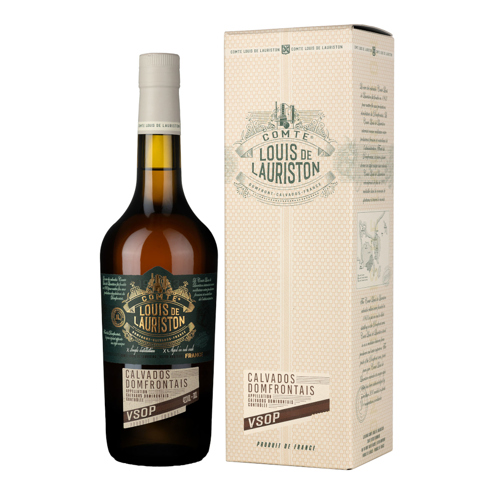 Comte Louis Lauriston Calvados V.S.O.P 42% 700 ml kartonik