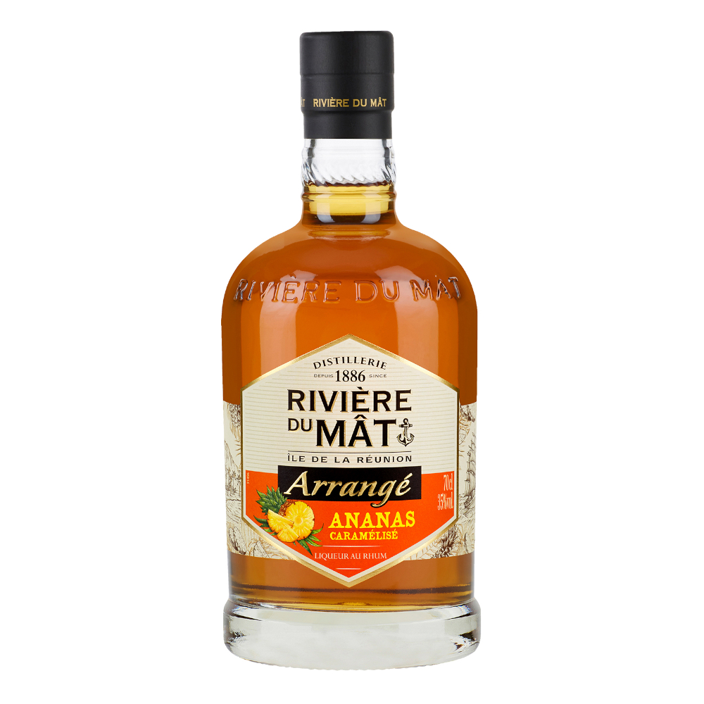 Likier Riviere du Mat Ananas Caramelise 35% 700 ml