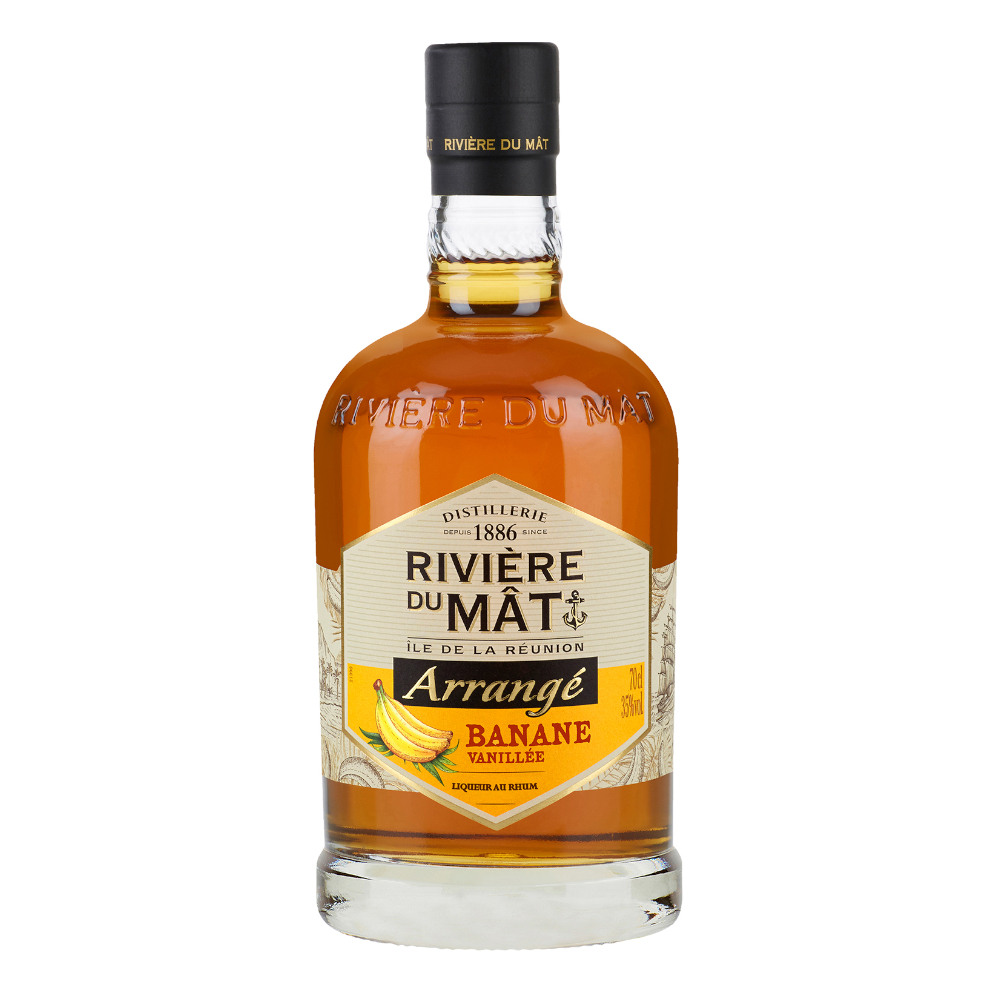 Likier Riviere du Mat Banane Vanillee 35% 700 ml
