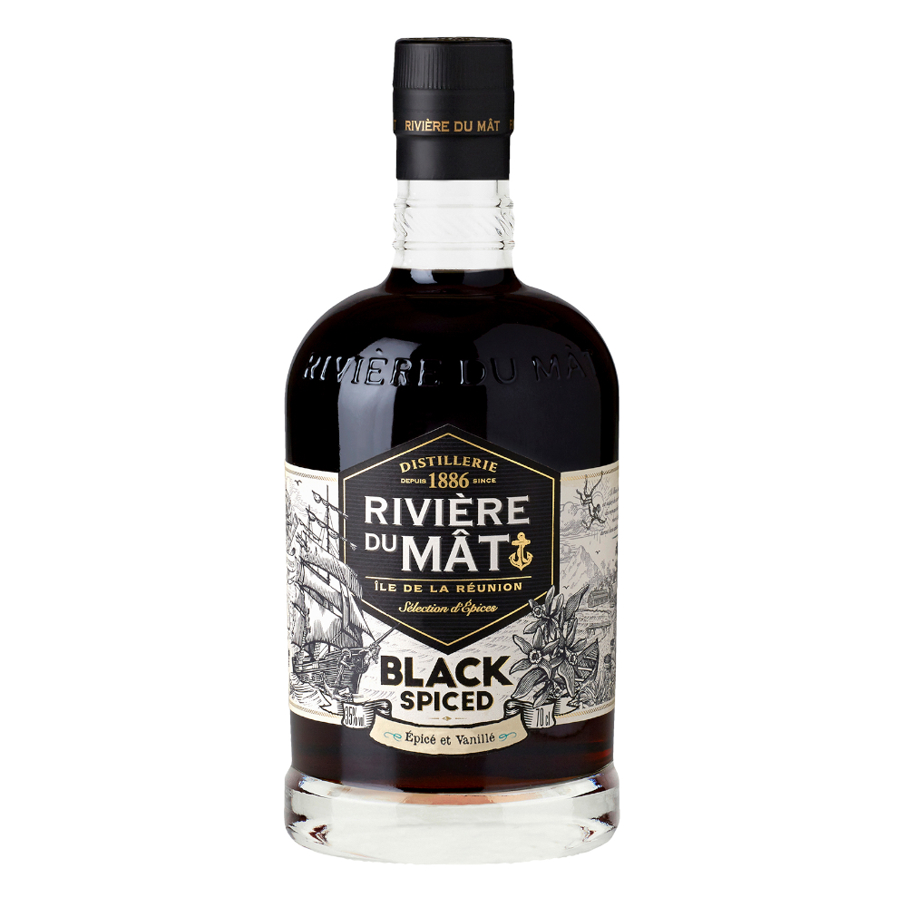 Rum Riviere du Mat Black Spiced 35% 700 ml