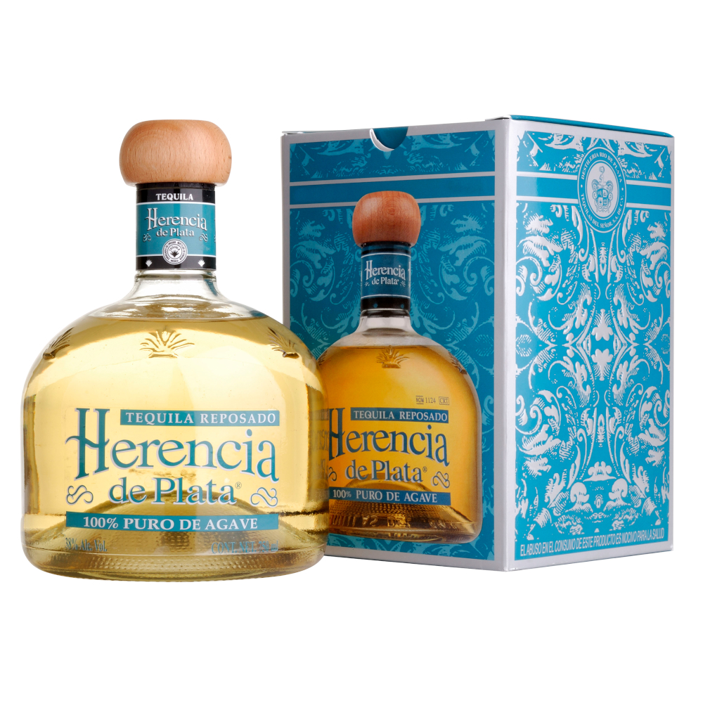 Tequila Herencia de Plata Repasado 38% 700 ml kartonik