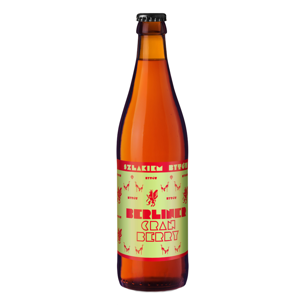 Piwo Bytów Berliner Cran Berry 3,8% 500 ml