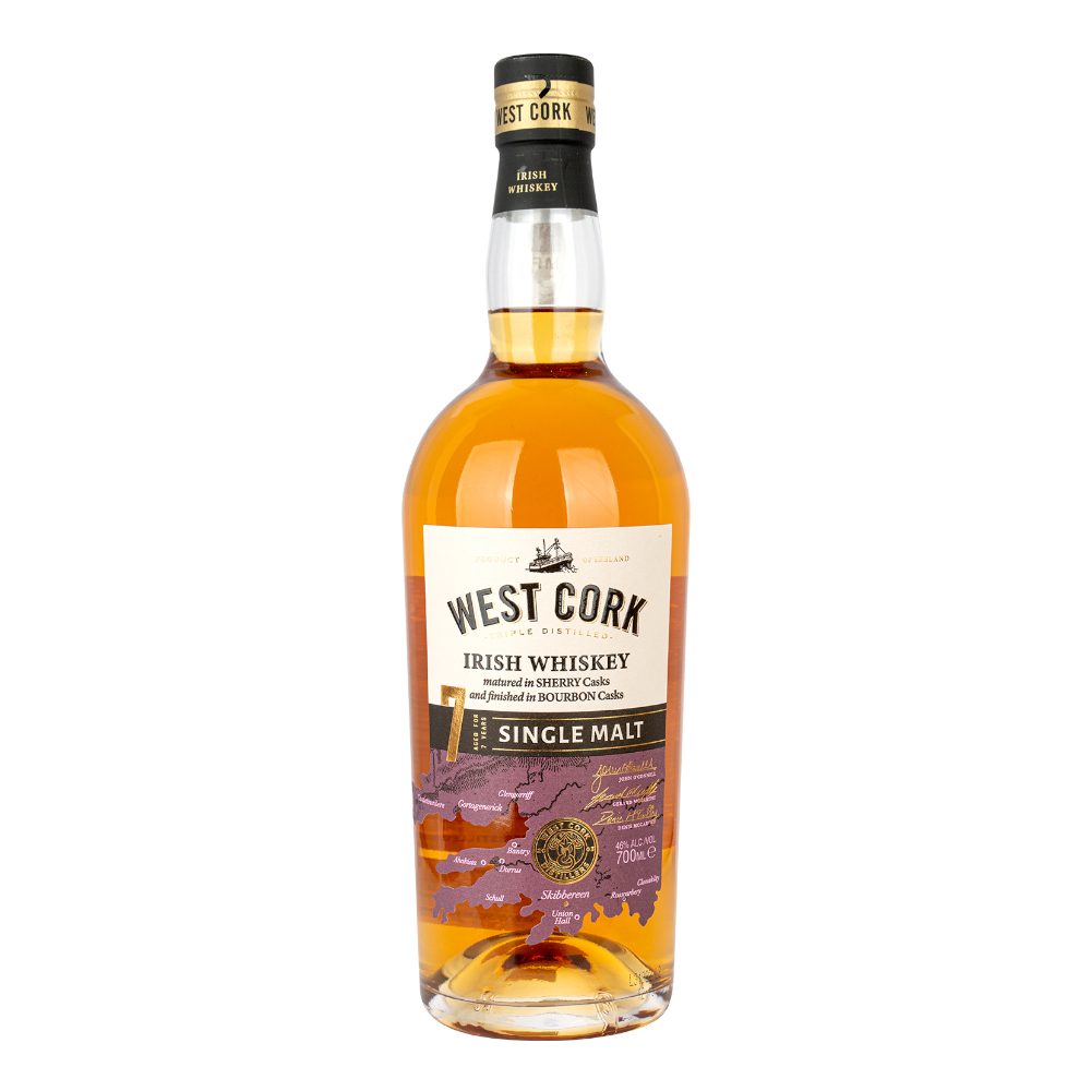 Whisky West Cork Single Malt 7 YO 46% 700 ml