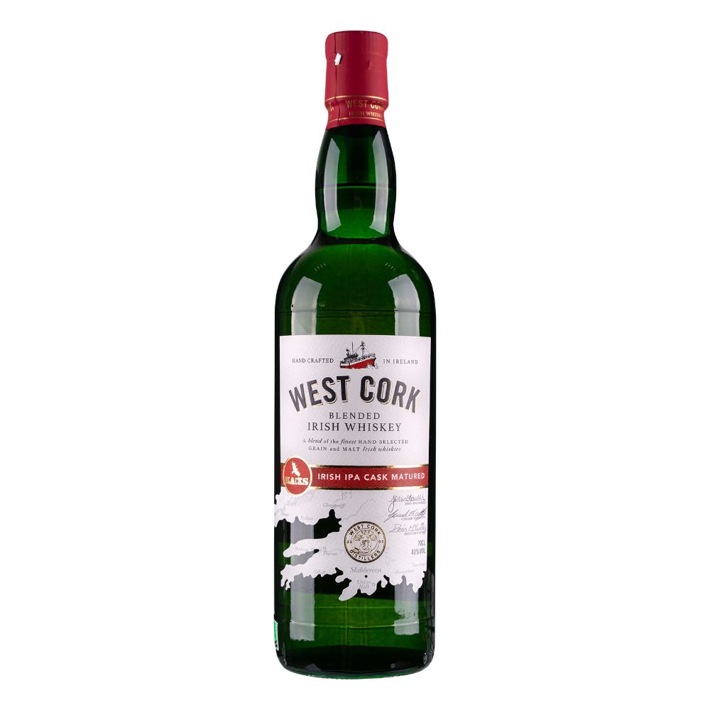 Whisky West Cork Blenden IPA Cask 40% 700 ml