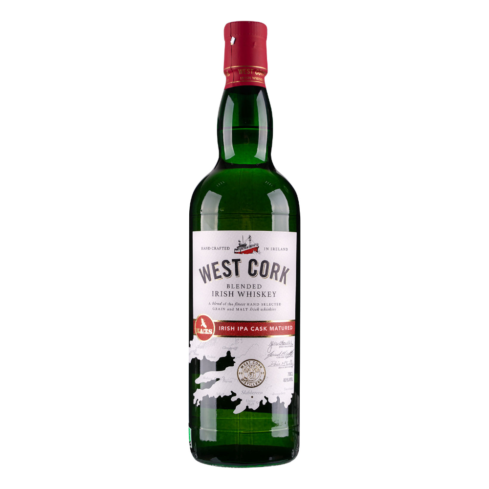 Whisky West Cork Blenden IPA Cask 40% 700 ml