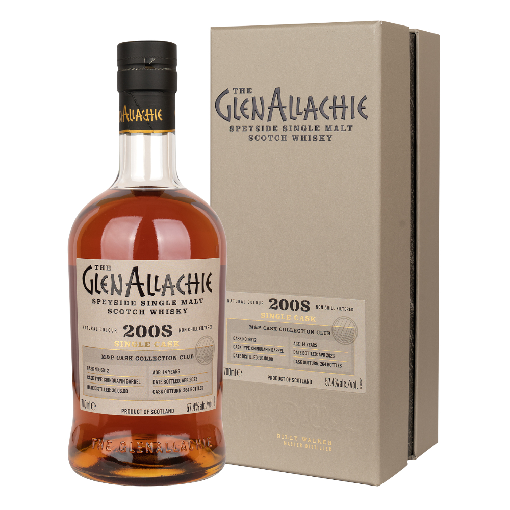 Whisky GlenAllachie 2008 Cask 6912 57,4% 700 ml