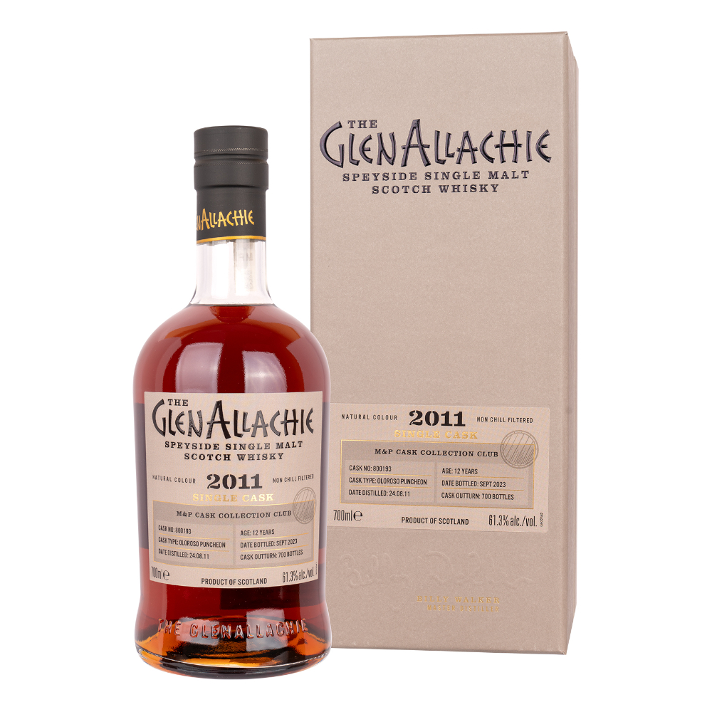 Whisky GlenAllachie 2011 61,3% 700 ml