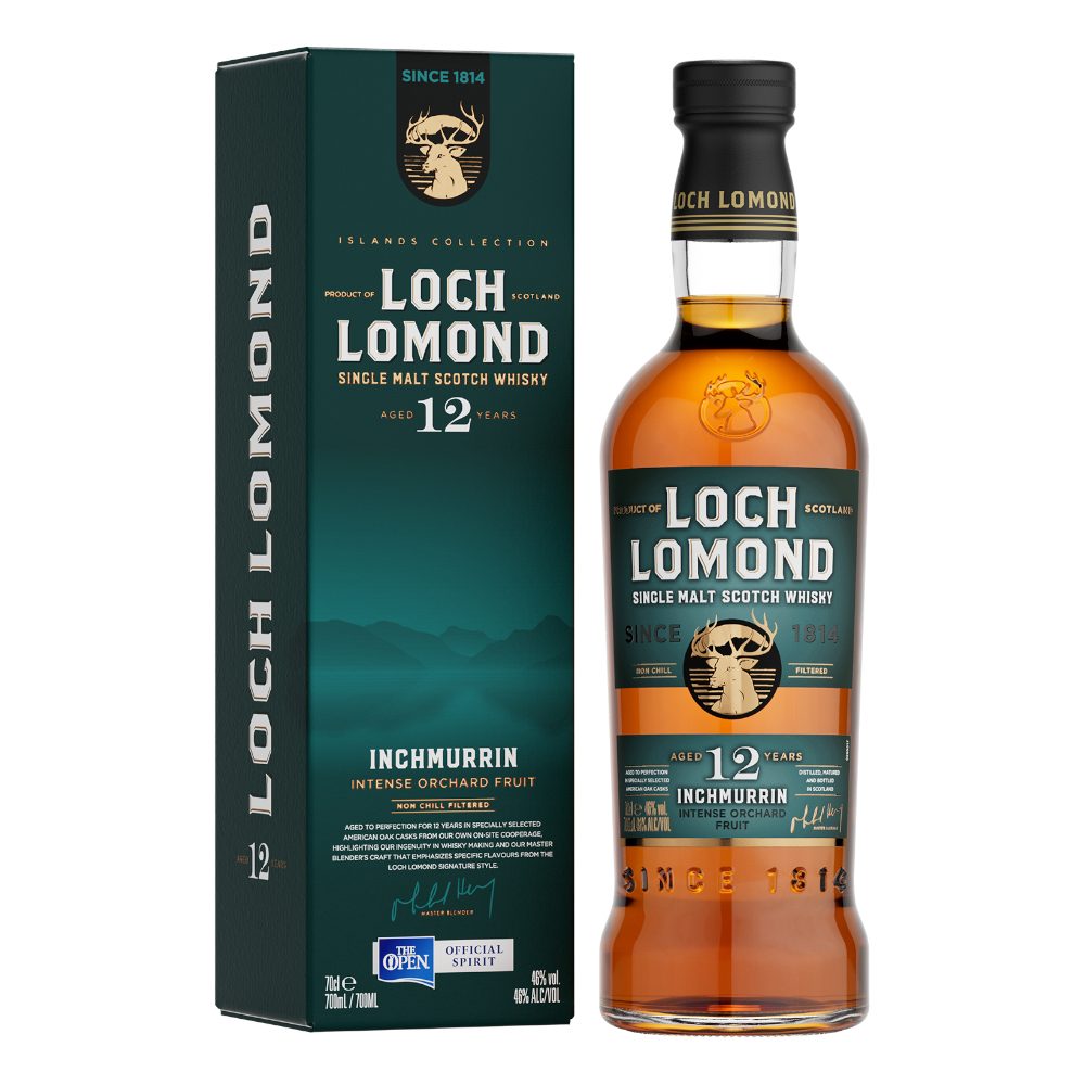 Whisky Inchmurrin 12 YO Single Malt 46% 700 ml kartonik