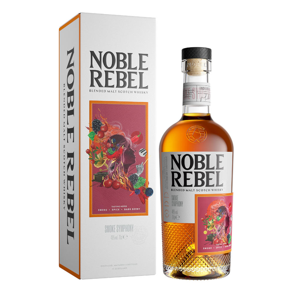 Whisky Noble Rebel Smoke Symphony Blended Malt 43% 700 ml