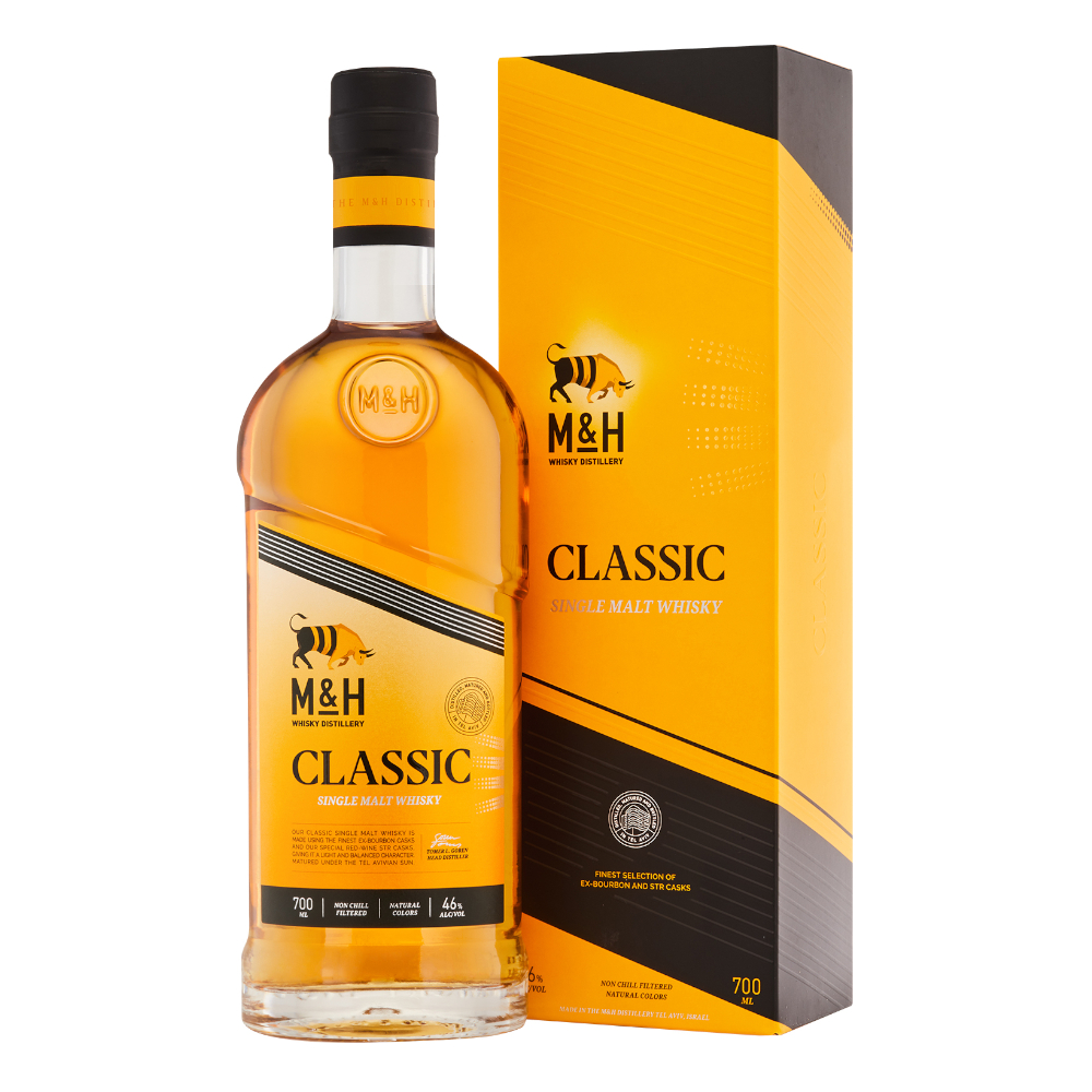 Whisky M&H Classic Single Malt 46% 700 ml