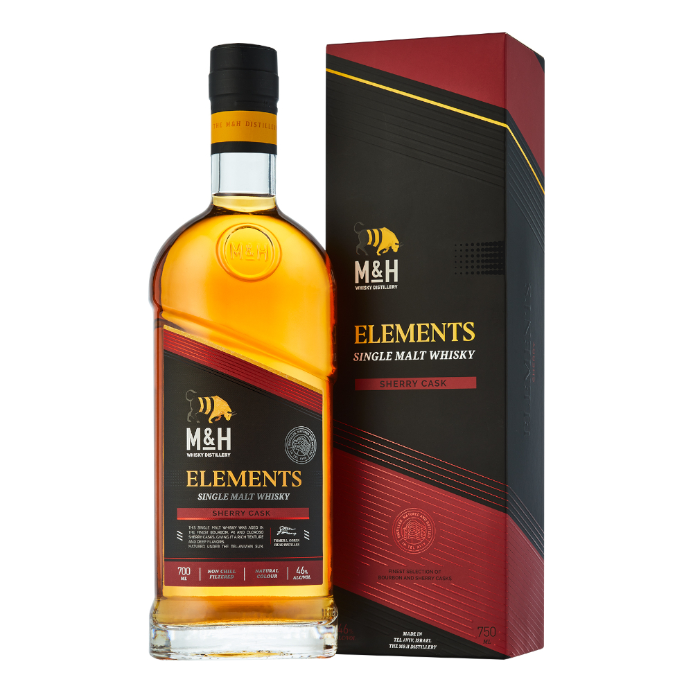 Whisky M&H Elements Sherry Single Malt 46% 700 ml