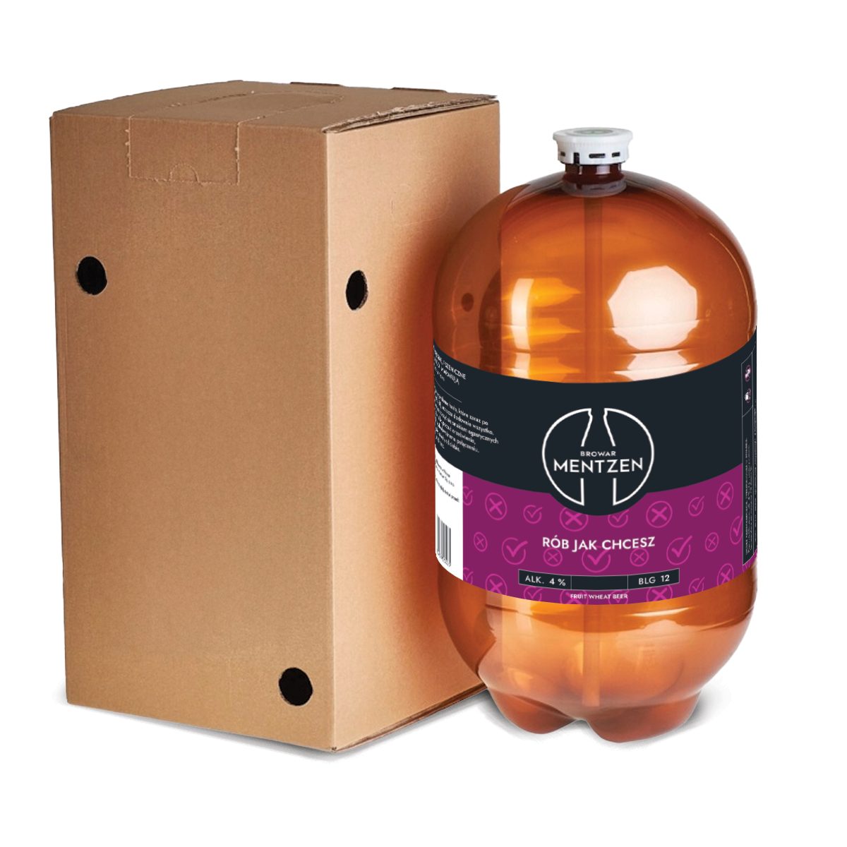 Piwo Browar Mentzen Rób jak chcesz 4% 30 L Keg Pet