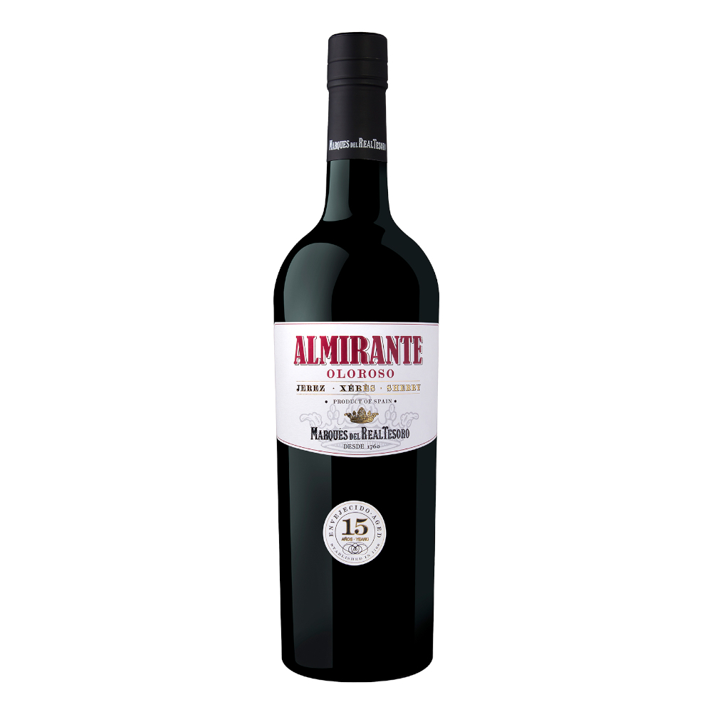 Wino Wzmacniane Marques del Real Tesoro Almirante Oloroso 18,5% 750 ml