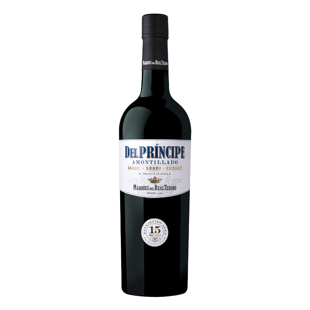 Wino Wzmacniane Marques del Real Tesoro del Principe Amontillado 18,5% 750 ml
