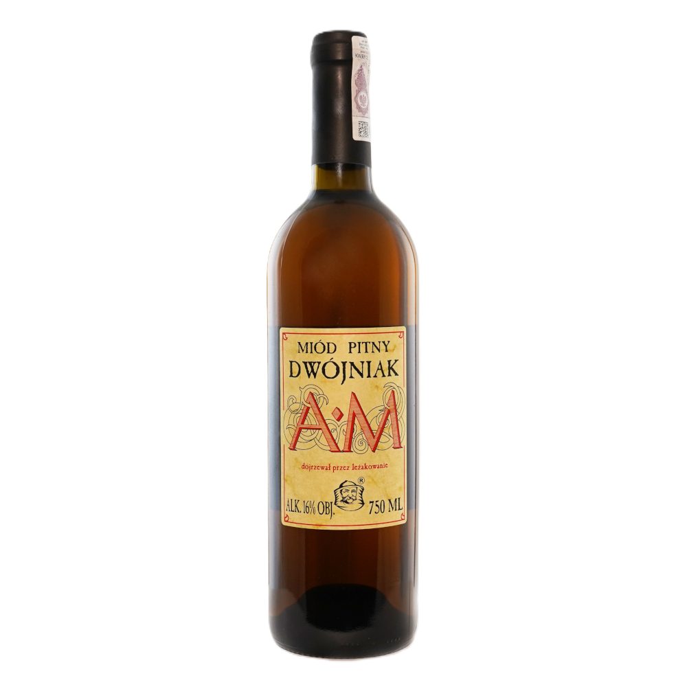 Miód pitny dwójniak "AM" 16% 750 ml butelka szklana