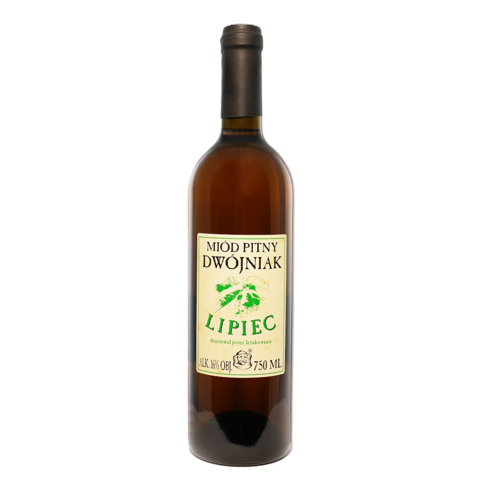 Miód pitny dwójniak „Lipiec” 16% 750 ml butelka szklana