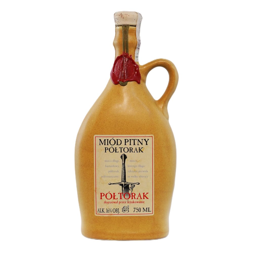 Miód pitny półtorak "Półtorak" 16% 750 ml butelka ceramiczna