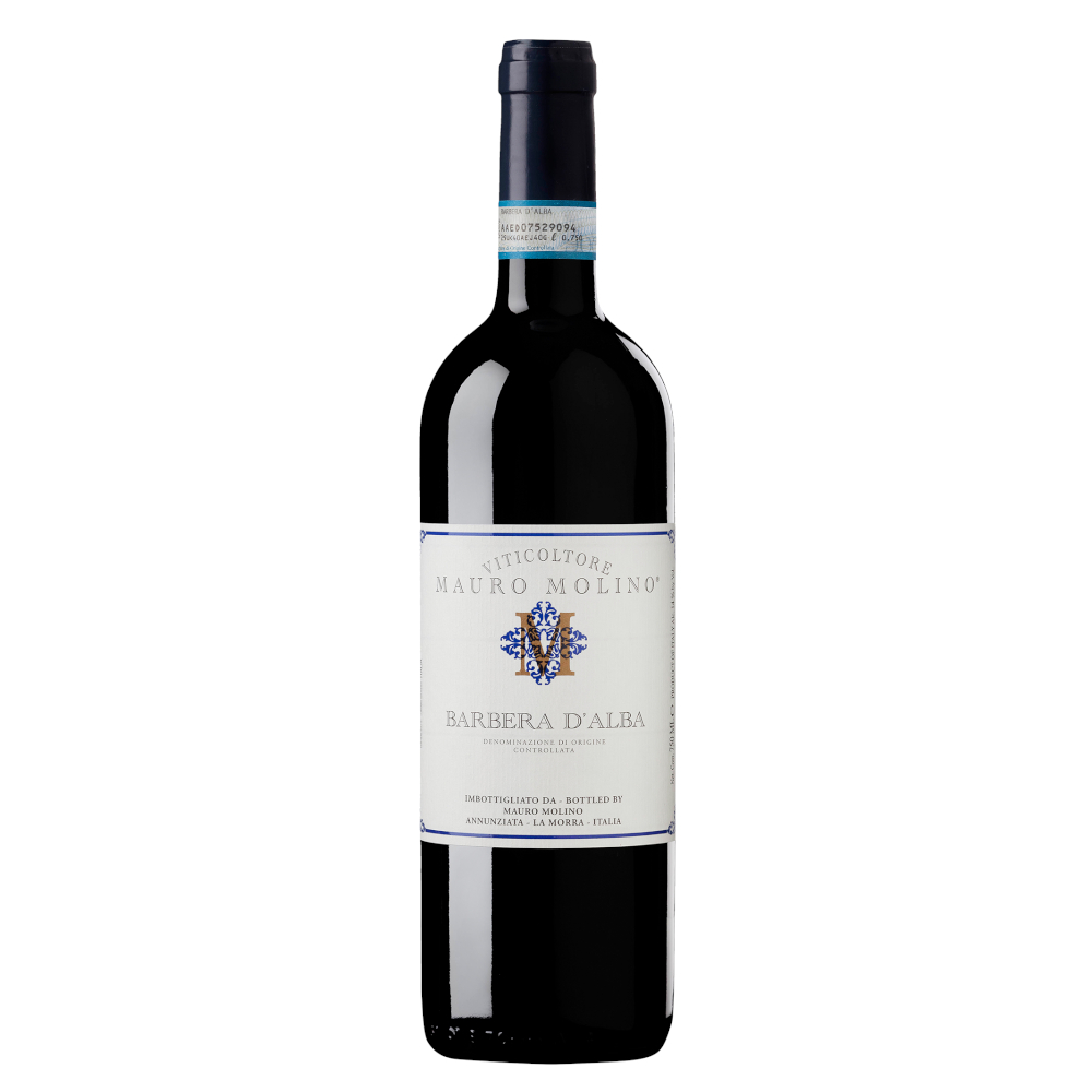 Wino Mauro Molino Barbera d'Alba 14% czerwone wytrawne 750 ml