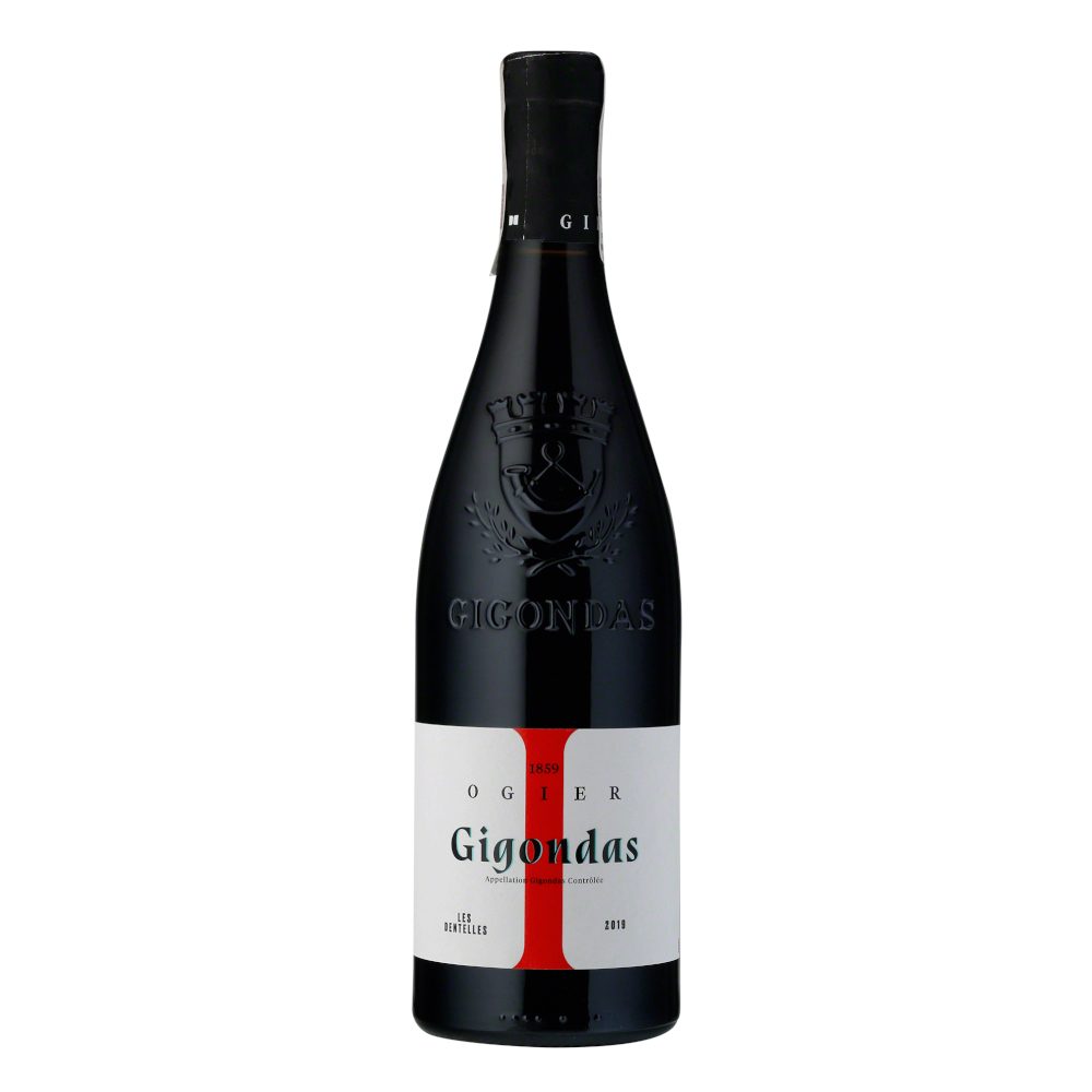 Wino Gigondas 'Les Dentelles' Ogier 15% czerwone wytrawne 750 ml
