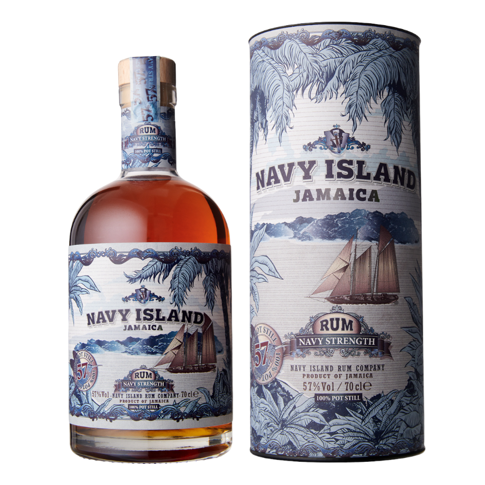 Rum Navy Island Navy Strength 57% 700 ml tuba