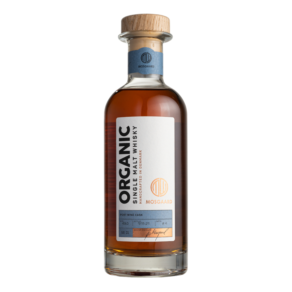 Whisky Mosgaard Organic Port Wine Cask 49% 500 ml