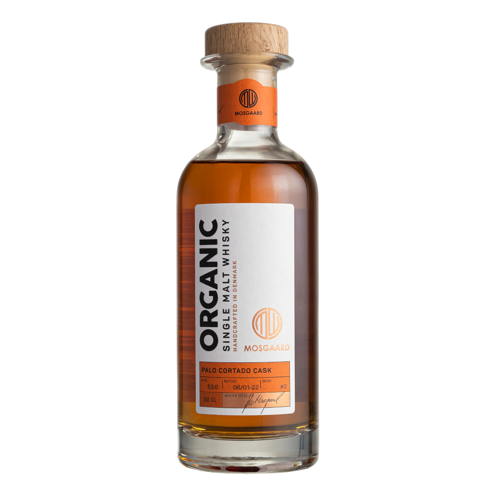Whisky Mosgaard Organic Palo Cortado Cask 53% 500 ml